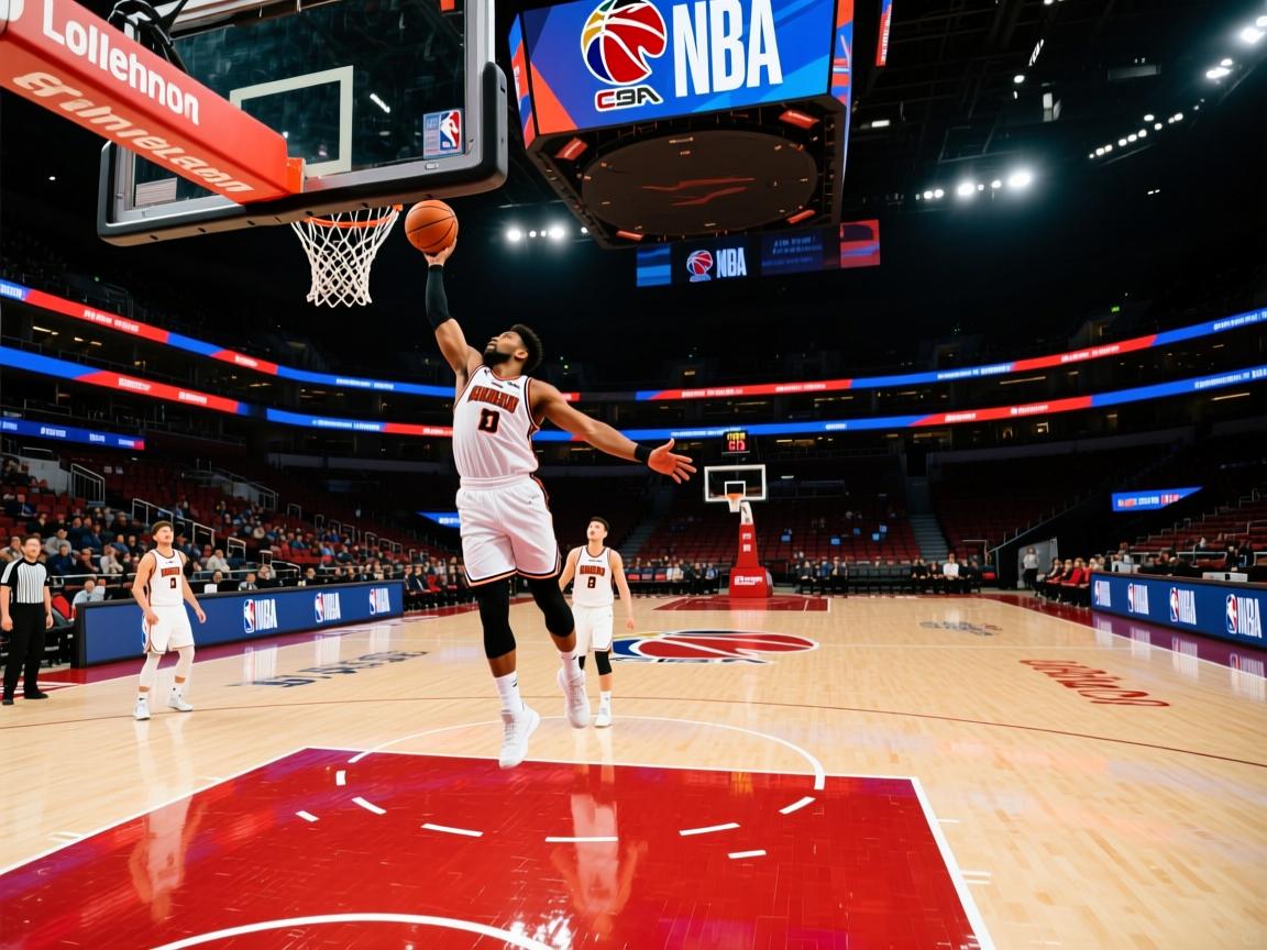 精彩扣篮连连，看点不断一波三折