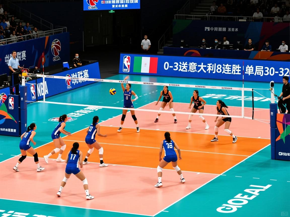 世联赛-女排0-3送意大利8连胜 单局30-32饮恨 第3张