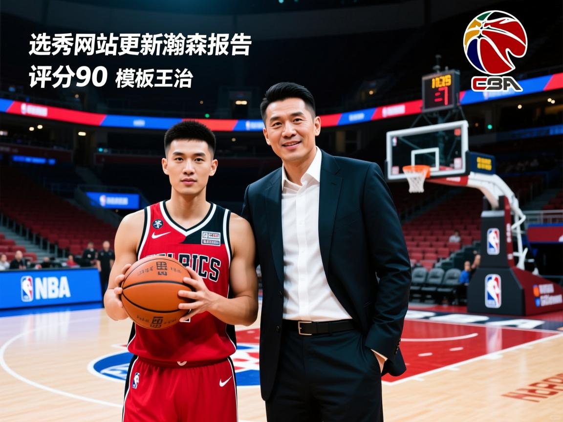 选秀网站更新杨瀚森报告:评分90 模板王治郅  第4张